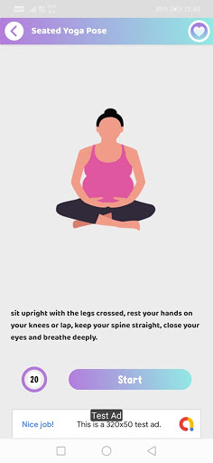 Pregnancy Yoga Excercise