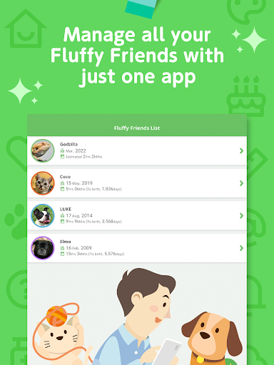 Screenshot of uchiccolog : Pets Scheduler