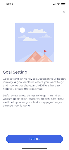 ALYKA Health DEV01 Screen 3