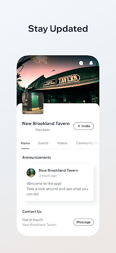 Android application New Brookland Tavern screenshort