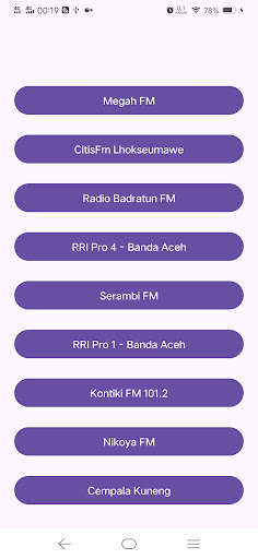 Radio Aceh Online Screen 2