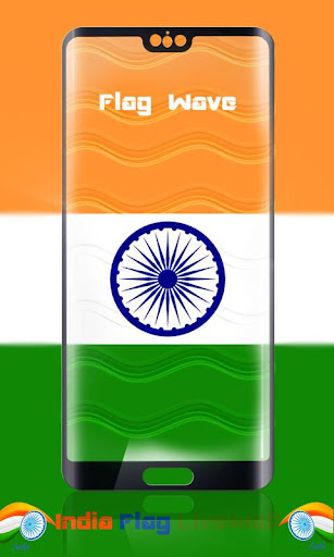 India Flag Wave HD Live Wallpa