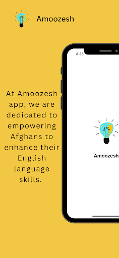 Android application Amoozesh screenshort