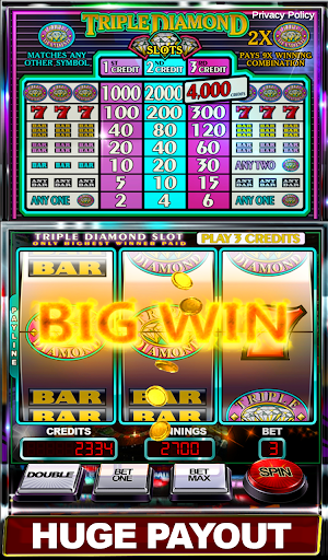 Slot Machine: Triple Diamond  screenshots 2