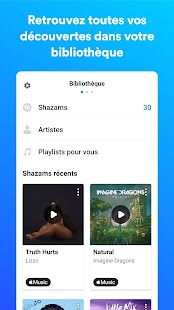 Shazam Capture d'écran