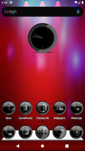 Android application Grey Icon Pack Style 8 screenshort