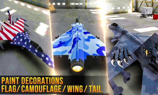 Code Triche jet air grève mission 3D APK MOD (Astuce) screenshots 5