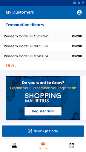 Android application MCCI - Shop App screenshort