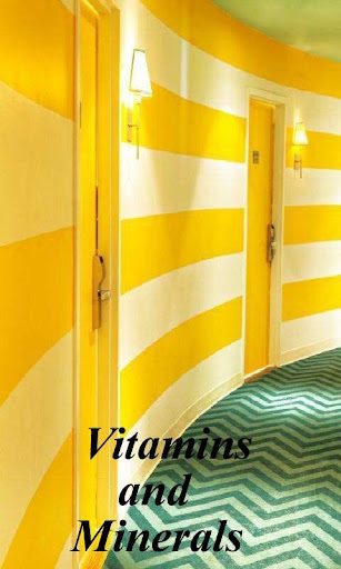 Android application Vitamins and Minerals screenshort