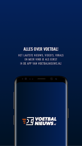 Android application Voetbalnieuws screenshort