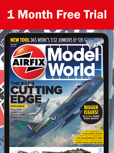 Screenshot of Airfix Model World Magazine