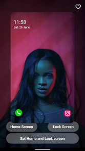 Captura 4 Rihanna Aesthetic Wallpaper 4K android