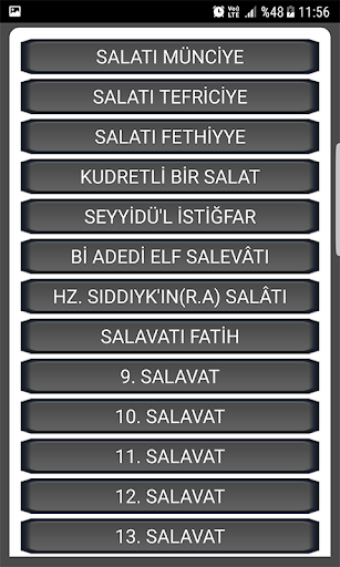Zikirmatikli Salavatlar Dualar Screen 2