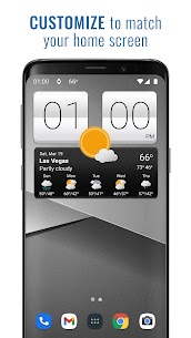 Sense V2 Flip Clock & Weather v6.7.12 MOD APK (Premium) Free For Android 1