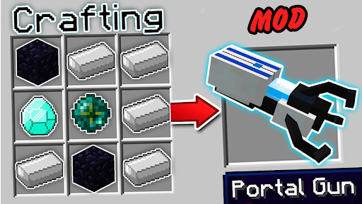 Android application Portal Guns for MCPE screenshort