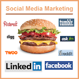 Social Media Burger icon