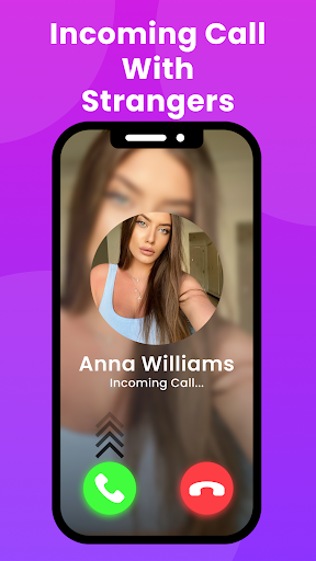 Android application Live Random Video Call Girls screenshort