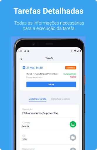 Flow Service Screen 2