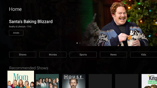Screenshot of StratusIQ Fiber TV