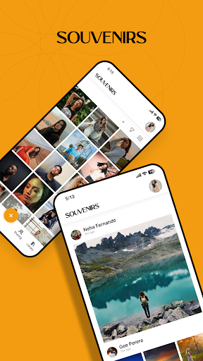 Android application Souvenirs screenshort