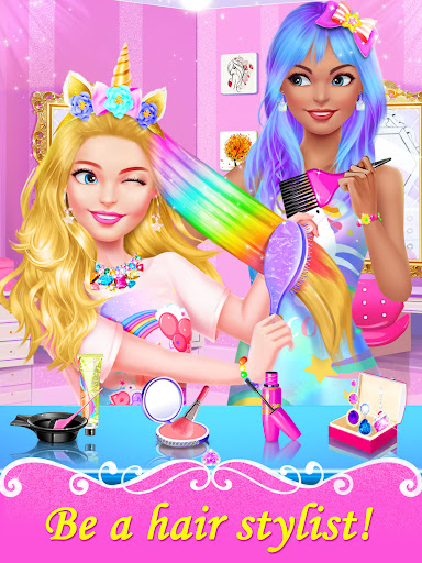 JOGO DE SALÃO DE BELEZA - GAME GIRL GAMES : HAIR SALON MAKEUP DRESS UP #01  