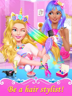 Hair Nail Salon: Makeup Games - Screenshot 4