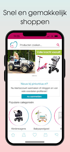 Android application pinkorblue.nl screenshort