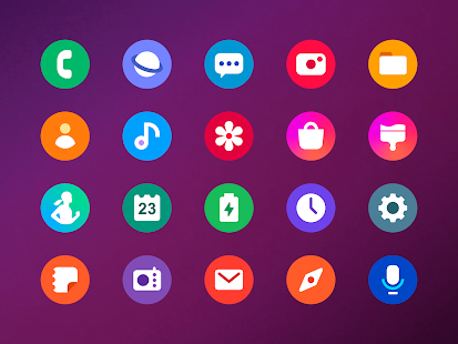 OneNeo 4 - Icon Pack (Round) Ekran görüntüsü