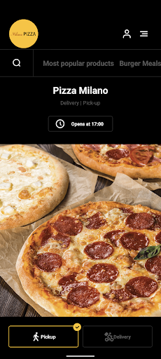 Android application Pizza Milano Port Talbot screenshort