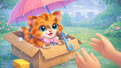 Meow Cat Care game - Pet care 7