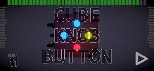 Android application Cube Knob Button screenshort