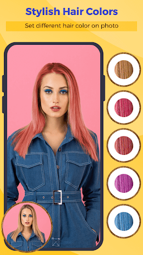 K-POP Hairstyle Editor Screen 3