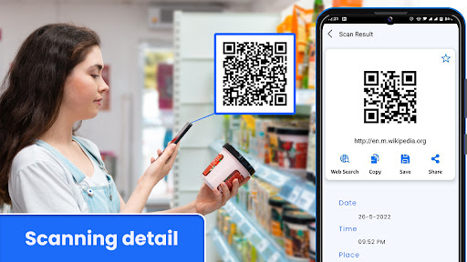 Android application QR & Barcode Scanner - Read QR screenshort