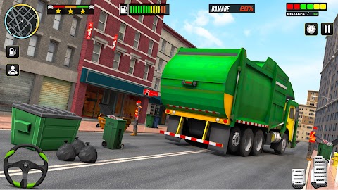 ゴミ収集車シミュレーター ゲームのおすすめ画像1