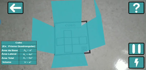 Android application Geometria RA (GeometriAR) screenshort