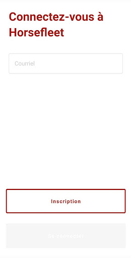 Android application HORSEFLEET screenshort
