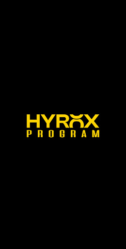 Android application Hyrox Program screenshort