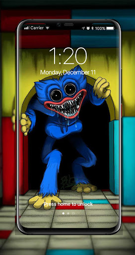 Scary Huggy Wuggy Wallpaper