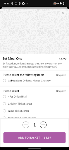 Curry King Screen 2