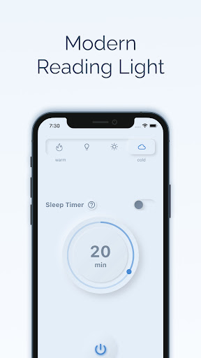 Android application Reading Light screenshort