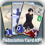 BattleCross Badminton Card RPG Apk