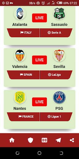 Live Football TV Streaming HD Screenshot 2 - AppWisp.com
