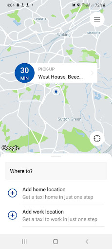 Galaxy Taxis Screen 2