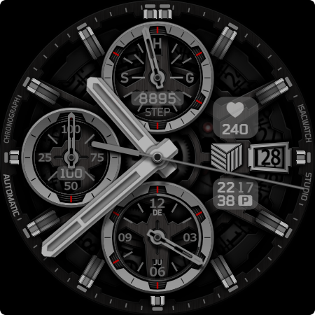 IWF002 Space Walker watch face screenshot 24