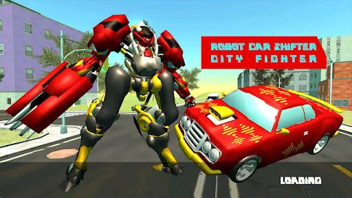 Android application Robot Car Shifter City Fighter screenshort