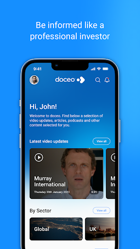 Android application Doceo: Invest & Learn screenshort