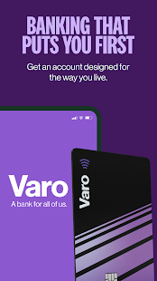 Varo Bank: Mobile Banking Capture d'écran