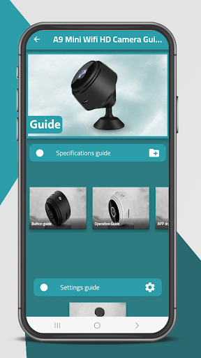 A9 Mini Wifi HD Camera Guide Screenshot 2 - AppWisp.com
