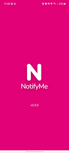 Android application NotifyMe screenshort