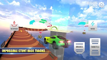 screenshot of Mega Ramp Car : Super Car Game